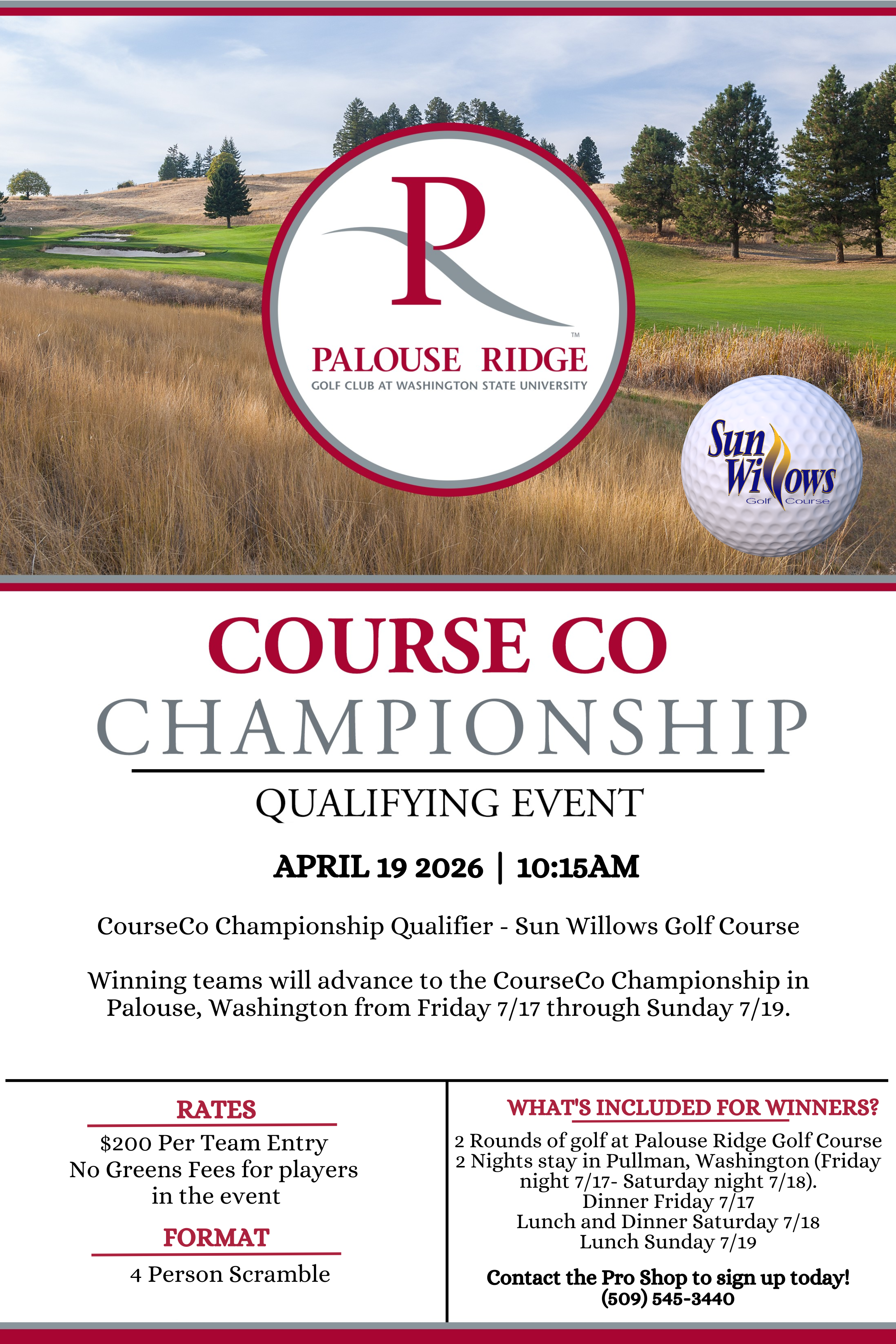 CourseCo Championship Qualifier 2026 Sun Willows