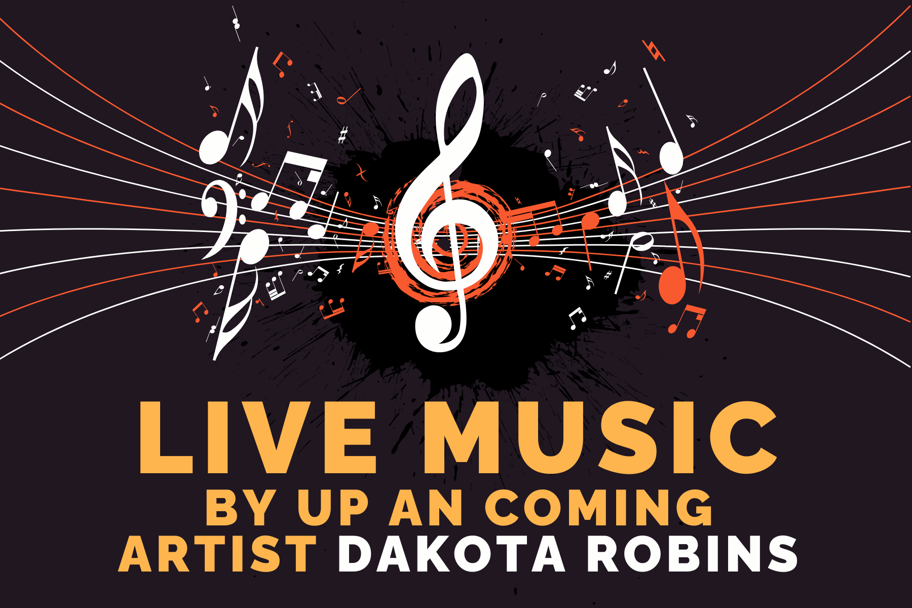 Sun Willows live music 6 x 4 in